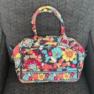 Vera Bradley Happy Snails Medium Traveler  LapTop Travel Bag Duffle